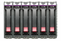 HPE MSA 7.2TB SAS 12G Enterprise 10K SFF [2.5in] M2 3yr Wty 6-pack HDD Bundle 