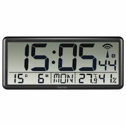 Hama Jumbo Orologio digitale Rettangolo Nero 