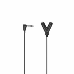 Hama Cavetto adattatore Jack 3.5 mm M/2 Jack 3.5 mm F, 0,12 metri 