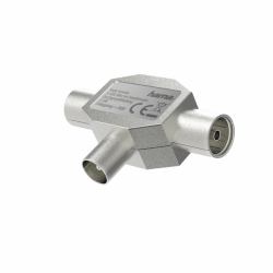 Hama Distributore antenna 1 M/2 F, corpo in metallo 
