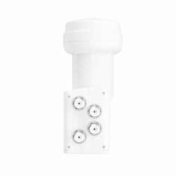 Hama 00205377 convertitori abbassatore di frequenza Low Noise Block [LNB] Bianco 