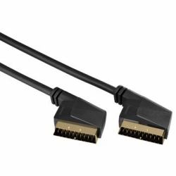 Hama Scart - Scart, 3m Cavo SCART SCART [21-pin] Nero 