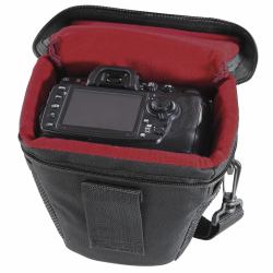 Hama Borsa per fotocamera Valletta 110 Colt, [15x9x15,5 cm], Nero 