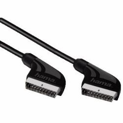 Hama Connecting Cable Scart Plug - Plug, 4 m Cavo SCART SCART [21-pin] Nero 