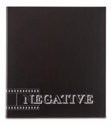 Hama Negative raccoglitore ad anelli A4 Nero 