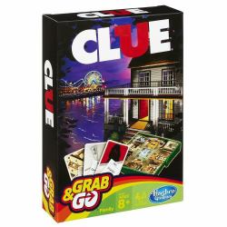 Hasbro Gaming Clue Grab & Go Gioco da tavolo Deduzione 