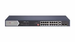 Hikvision DS-3E0520HP-E switch di rete Non gestito Gigabit Ethernet [10/100/1000] Supporto Power over Ethernet [PoE] Blu 
