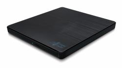 Hitachi-LG Slim Portable DVD-Writer lettore di disco ottico DVD±RW Nero 