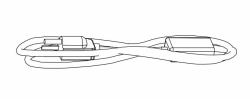 Honeywell 32-2025-01 cavo parallelo Nero 
