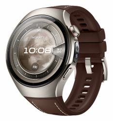 Huawei WATCH 5 3,51 cm [1.38"] AMOLED 46 mm Digitale 466 x 466 Pixel Touch screen Argento GPS [satellitare] 