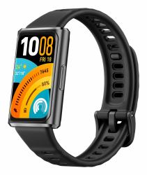 Huawei Band 11 Pro Smartwatch Black, Posizionamento GNSS autonomo, Display da 1.62" super luminoso, HRV Media durante il Sonno, Tracker di Fitness per il Benessere Emotivo, 5ATM, Android & iOS 