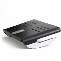 Humanscale FR500K poggiapiede da scrivania Nero, Argento 
