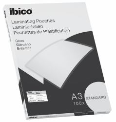 Ibico 627313 pellicola per plastificatrice 100 pz 