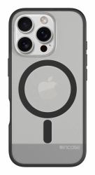 Incase INPH190402-BLK custodia per cellulare 16 cm [6.3"] Cover Nero, Translucent 
