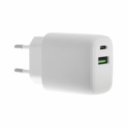 Insmat 530-9300 Caricabatterie per dispositivi mobili Smartphone Bianco AC Ricarica rapida Interno 