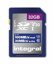Integral INSDH32G-100V30 memoria flash 32 GB SD UHS-I 