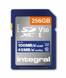 Integral INSDX256G-100V30 memoria flash 256 GB SD UHS-I 