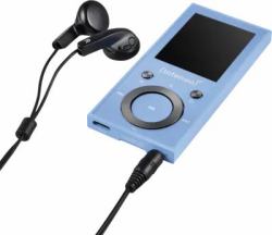 Intenso Video Scooter BT MP3-Player 64 GB - Bluetooth 5.0, Display LCD da 1,8", USB-C, lettore di schede microSD, 18 ore di autonomia, lettore musicale e video, Blu 
