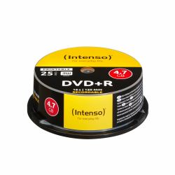 Intenso DVD+R 4.7GB, Printable, 16x 4,7 GB 25 pz 
