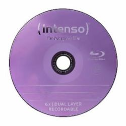 Intenso 5001115 disco vergine Blu-Ray BD-R 25 GB 50 pz 