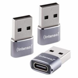 Intenso Adattatore USB C480A - USB-C a USB-A [confezione da 3] 