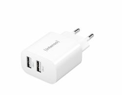 Intenso POWER ADAPTER 2XUSB-A/7802412 adattatore e invertitore Interno 24 W Bianco 