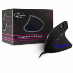 Inter-Tech KM-206WR mouse Ufficio Mano destra USB tipo A Ottico 2400 DPI 