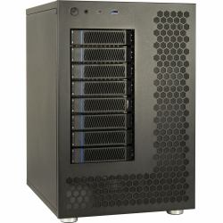 Inter-Tech NAS-8 Custodia per Disco Rigido [HDD] Nero 2.5/3.5" 
