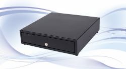 International Cash Drawer 3S-423 Acciaio inossidabile, Acciaio Nero 