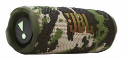 JBL Flip 7, Sistema audio portatile waterproof con connettività wireless Bluetooth, Militare 