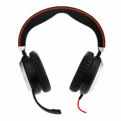 Jabra Evolve 80 Auricolare Cablato A Padiglione Ufficio Bluetooth Nero 