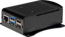 Joy-iT RB-AlucaseP5-06B Custodia Nero 