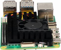Joy-iT RB-HEATSINK5 accessorio per scheda di sviluppo Radiatore Nero 