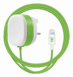 Juice JUI-MAINS-LIGHT-20W-ECO Caricabatterie per dispositivi mobili Auricolare, Smartphone, Tablet Blu AC Ricarica rapida Interno 
