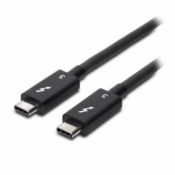 Kensington Cavo Thunderbolt 3 da 0,7 m – 40 Gbps – 100 W – Certificato TB3 – Compatibile con USB-C 