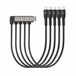 Kensington Pacchetto da 5 cavi di ricarica e sincronizzazione, tablet universale, da USB a Lightning 