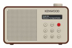 Kenwood Electronics Crm25Dabt Portable Digital - Mocha - Warranty: 12M