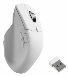 Keychron M6 mouse Universale Mano destra RF Wireless + Bluetooth + USB Type-C Ottico 30000 DPI 