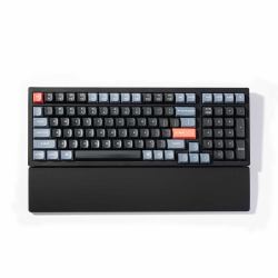 Keychron PR51 poggiapolso Silicone Nero 