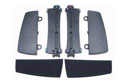 Kinesis AC820-blk poggiapolso Plastica Nero 