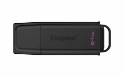 Kingston Technology DataTraveler 64GB USB portatile 3.2 Gen 1 Exodia Nero 