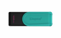 Kingston Technology DataTraveler 128GB Portable USB 3.2 Gen 1 Exodia S [Nero/Turchese] 