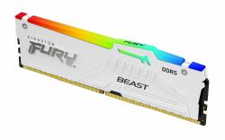 Kingston Technology FURY Beast 32GB 6000MT/s DDR5 CL30 DIMM White RGB EXPO 