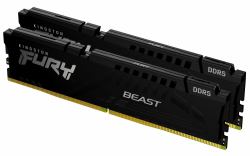 Kingston Technology FURY Beast 64 GB 6000 MT/s DDR5 CL36 DIMM [Kit da 2] Black EXPO 