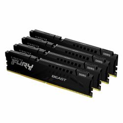 Kingston Technology FURY Beast 64 GB 6000 MT/s DDR5 CL40 DIMM [Kit da 4] Black XMP 