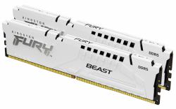 Kingston Technology FURY Beast 32GB 6800MT/s DDR5 CL34 DIMM [Kit of 2] White EXPO 