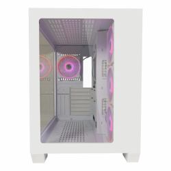 LC-Power Gaming 807W Midi Tower Bianco 