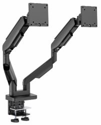 LC-Power LC-EQ-A34B-D Supporti a parete per TV 86,4 cm [34"] Scrivania Nero 