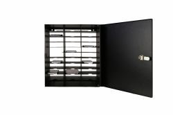 LEBA Innovation NoteBox NBOX-MOBIL-K portable device management cart& cabinet Armadio per la gestione dei dispositivi portatili Nero 