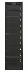 LEBA Innovation NoteLocker NL-12-KEY-UK portable device management cart& cabinet Armadio per la gestione dei dispositivi portatili Nero 